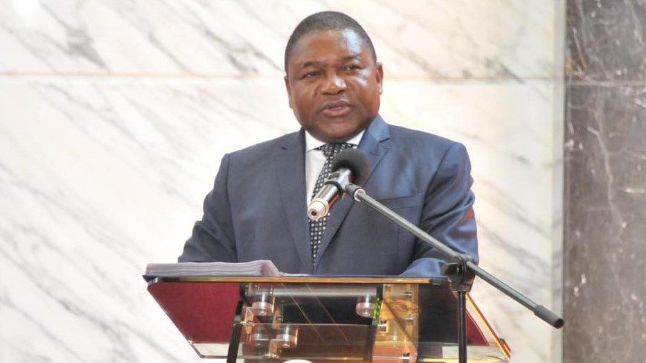 Presidente moçambicano Filipe Nyusi