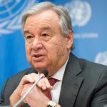 Secretário-geral das Nações Unidas, António Guterres