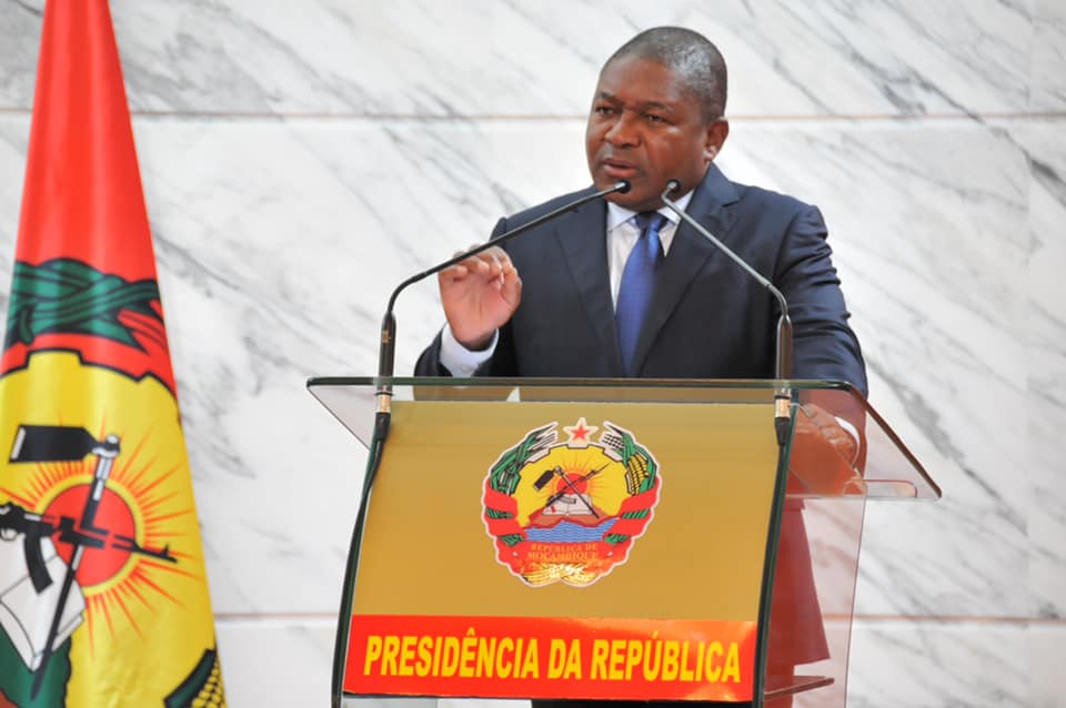 Presidente moçambicano, Filipe Nyusi