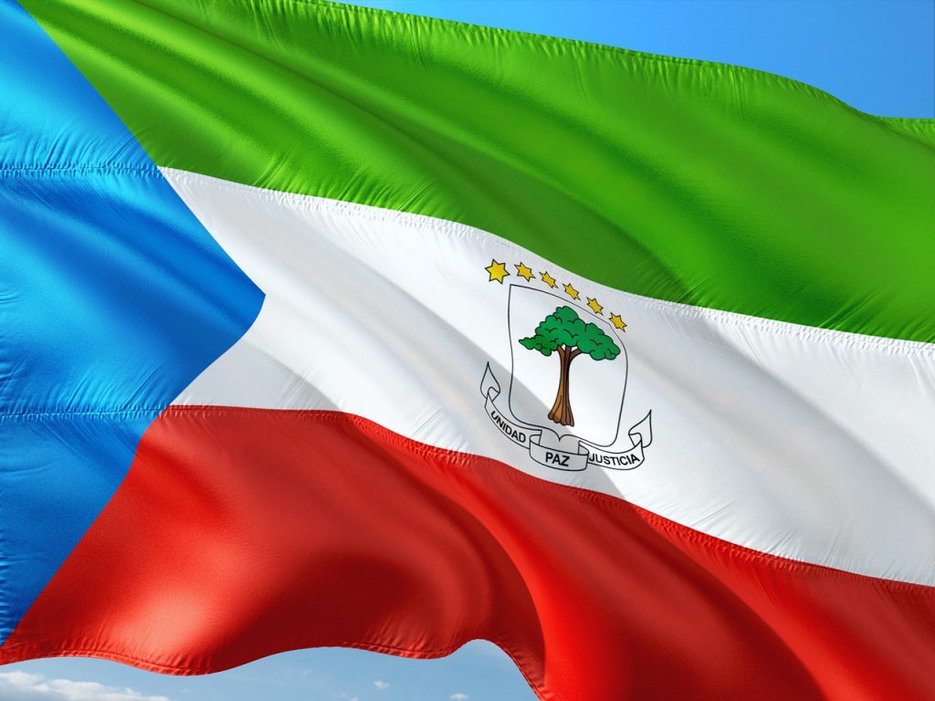 bandeira da Guiné Equatorial