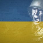 guerra Ucrânia bandeira