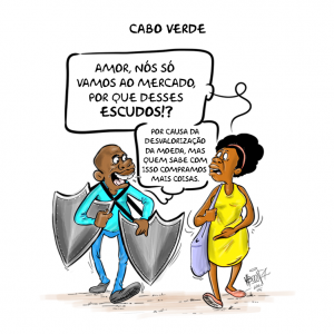 Cartoon Cabo Verde: Escalada de preço