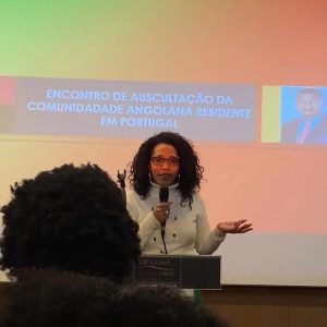 Angola: Margarett Neves promove a integração dos angolanos em Portugal