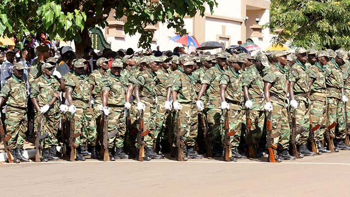 GB militares formatura