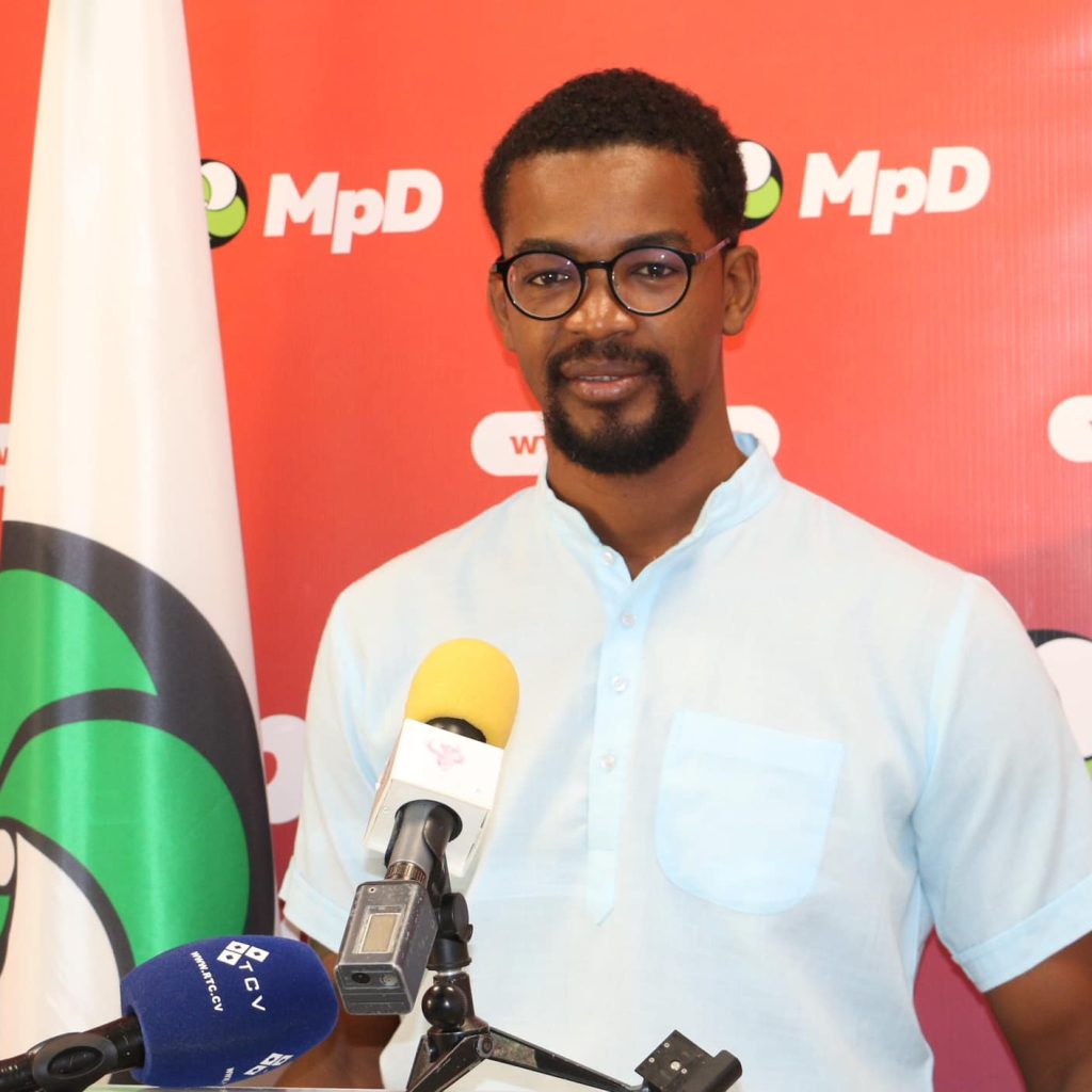JpD Líver Gomes MpD Cabo Verde