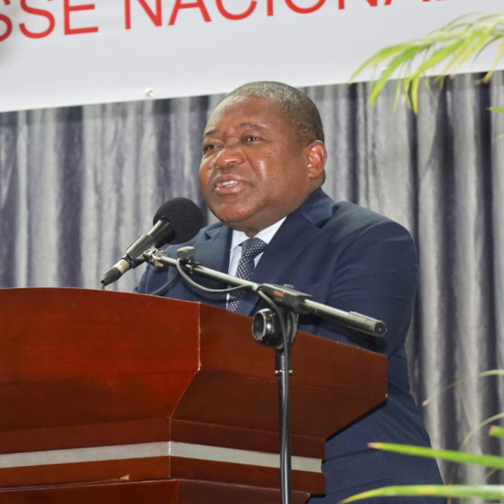 Presidente Filipe Nyusi Moçambique