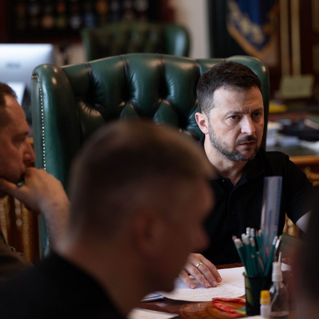 Volodymyr Zelensky Ucrânia Presidente