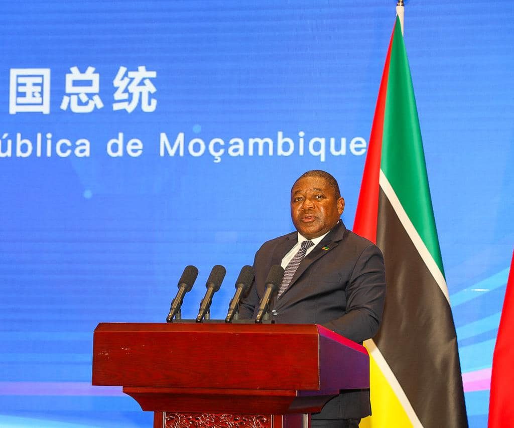 Presidente Nyusi Moçambique China