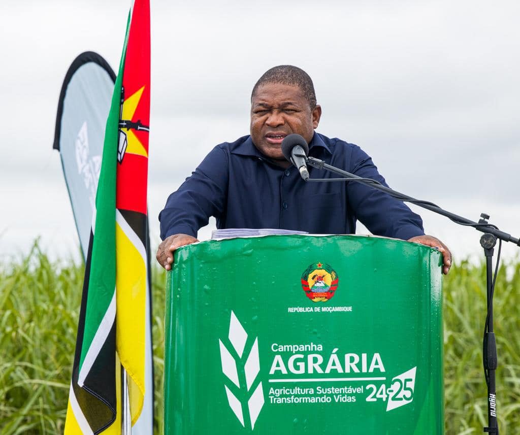 Presidente Filipe Nyusi Moçambique