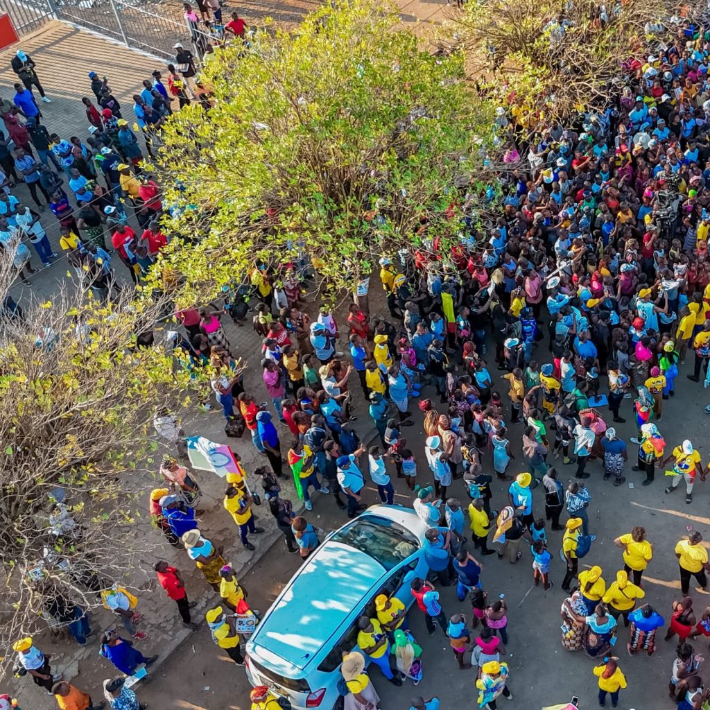 Venâncio Mondlane PODEMOS Moçambique manifestação