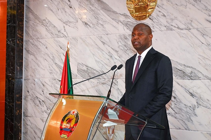 Presidente de Moçambique Daniel Chapo
