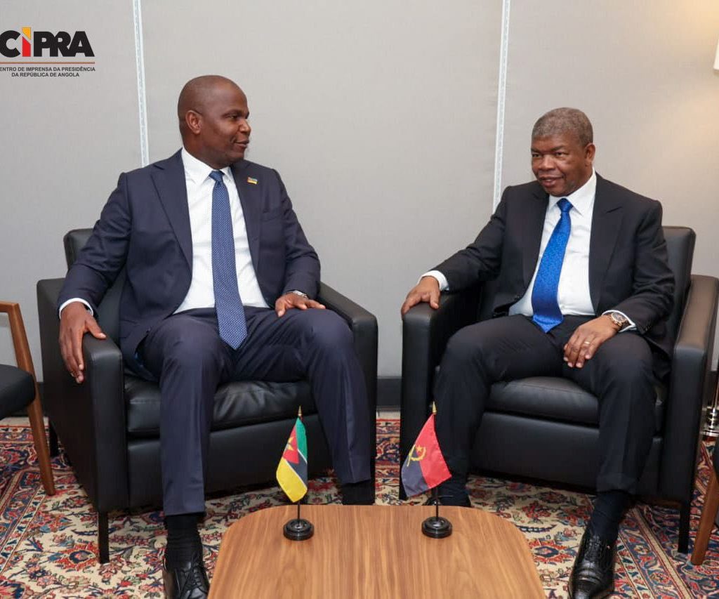 Presidente Daniel Chapo João Lourenço Moçambique Angola