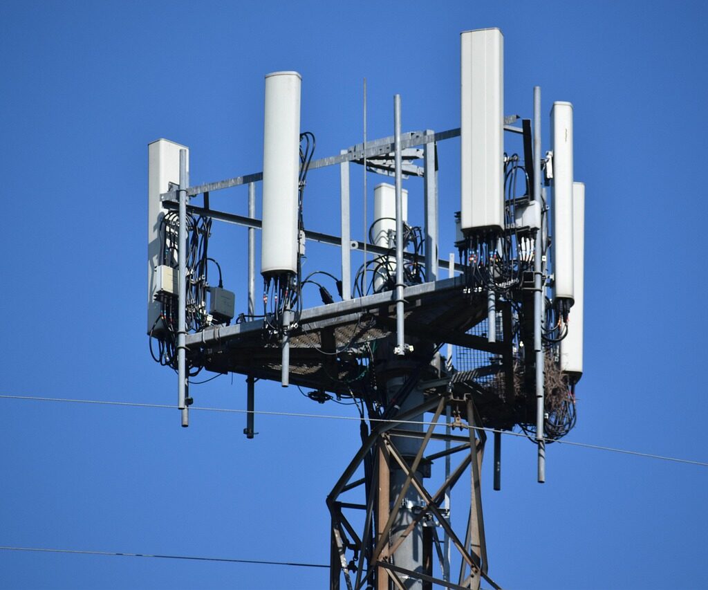 torre 5G antena